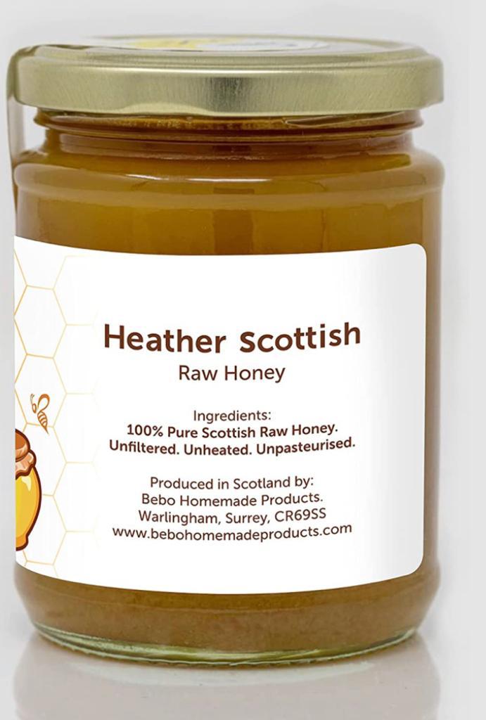 Scottish  Heather Raw Honey