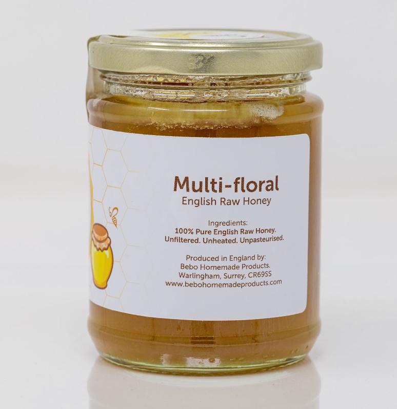 Multiflora Local  English Raw Honey